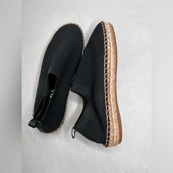 New Prada Calzature Donna Kit  Sock Style Stretchy Black Size 37 Espadrille - Picture 4 of 8